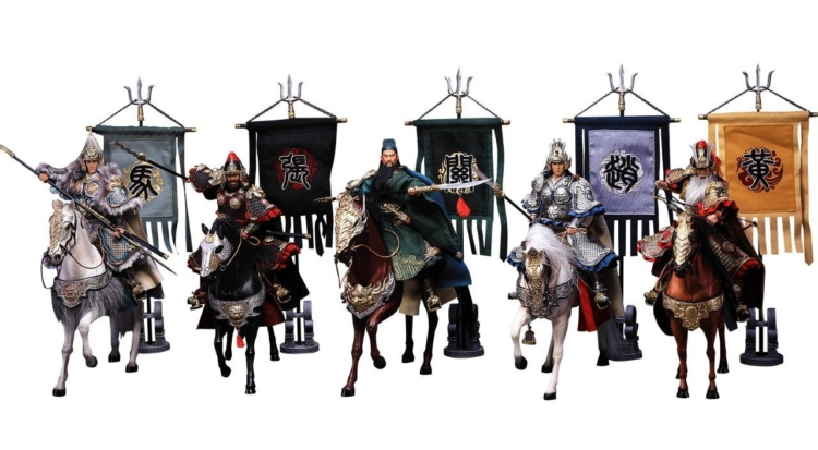 1/12 Scale 303 Toys 303SG008 Three Kingdoms THE FIVE TIGER-LIKE GENERALS ULTIMATE ALL IN ONE SET