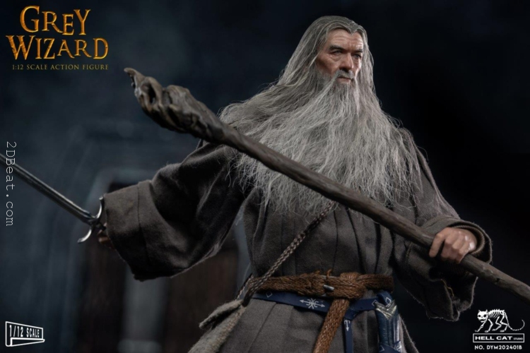 1/12 Scale Hell Cat DYM-202401B The Lord of the Rings Gandalf Deluxe Version Collectible Figure
