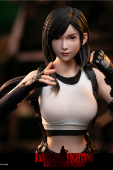 1/6 Scale Long Shan Jin Shu LS-2023-TF Final Fantasy Tifa Lockhart Action Figure