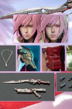 1/6 Scale SW Toys FS060 Eclair Farron - Lightning Final Fantasy XIII Collectibles Figure