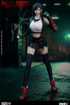 1/6 Scale Long Shan Jin Shu LS-2023-TF Final Fantasy Tifa Lockhart Action Figure