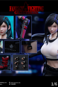 1/6 Scale Long Shan Jin Shu LS-2023-TF Final Fantasy Tifa Lockhart Action Figure