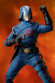 Three Zero 1/6 Scale FigZero G.I. Joe Cobra Commander action figure