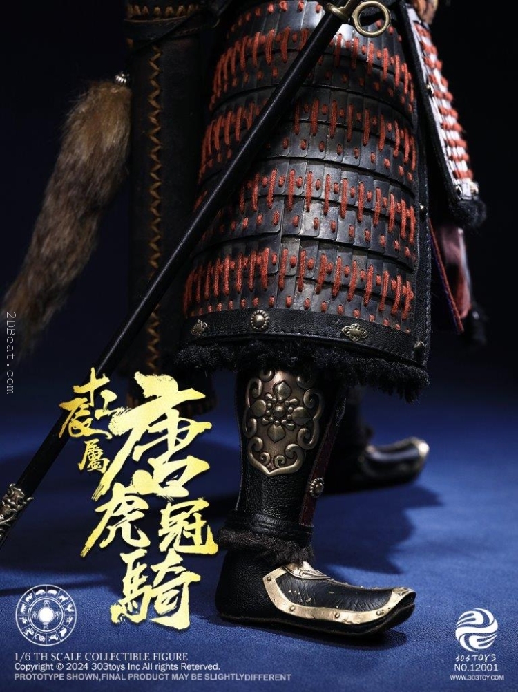 1/6 Scale 303 Toys 12001 The Chinese Zodiac Warriors - Tang Elite Tiger Cavalry Copper Masterpiece Version