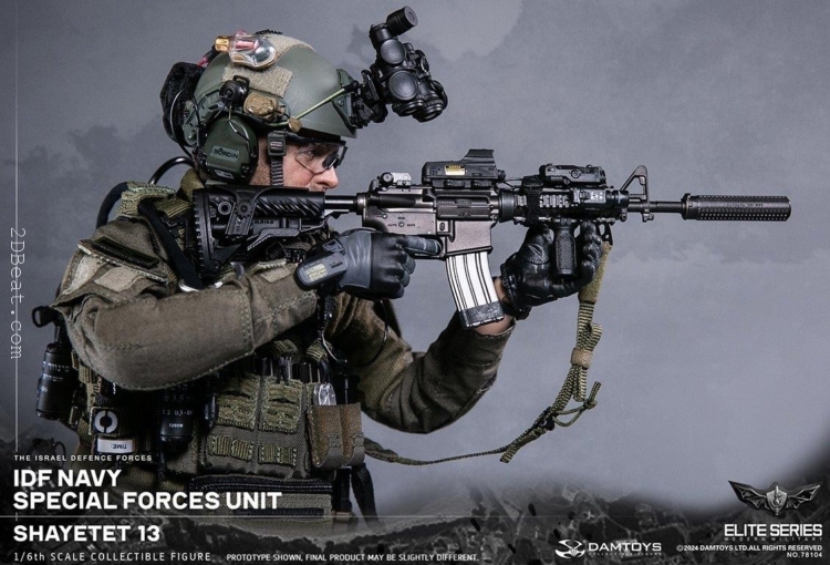 1/6 Scale DAM Toys 78104 IDF Navy Special Forces Unit Shayetet 13 Figure