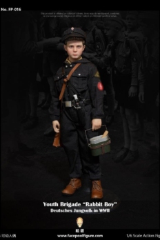 1/6 Scale Facepool FP-016A WWII German Youth Brigade Film Edition Action Figure