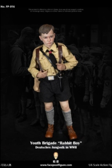1/6 Scale Facepool FP-016B WWII German Youth Brigade History Edition Action Figure
