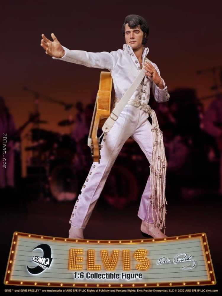 1/6 Scale Iconiq Studios IQ-LS02 Elvis Presley Vegas Edition Collectibles Figure