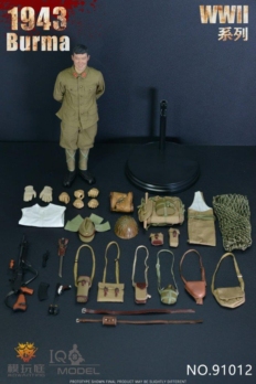 1/6 Scale IQO Model 91012 WWII Japanese 1944 Burma Figure