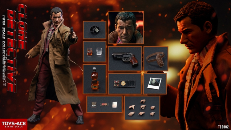 1/6 scale Toys Ace TE0002 Clone Detective action figure