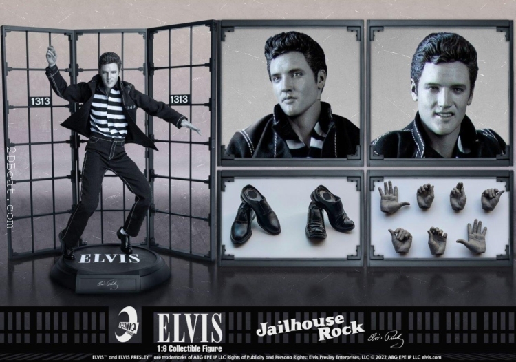 1/6 Scale Iconiq Studios Elvis Presley Jailhouse Rock Collectibles Figure