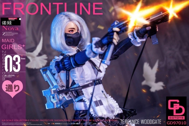 1/6 Scale GDToys GD-97010 Frontline Maid Girls NOVA Action Figure