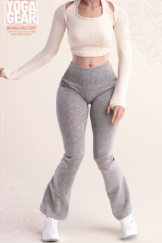 NEW PRODUCT: Worldbox: 1/6 Long & Short Sleeve Yoga Tops & Yoga Pants  (several varieties)