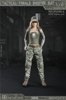 Trang Phục lính 1/6 Fire Girl FG048 1/6 Female Tactical Shooter