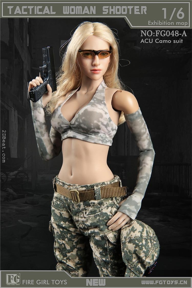 Trang Phục 1/6 Fire Girl FG048 1/6 Female Tactical Shooter