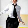 [In-Stock] 1/6 Scale Manmodel High School Girl Uniform Black Clothing Set