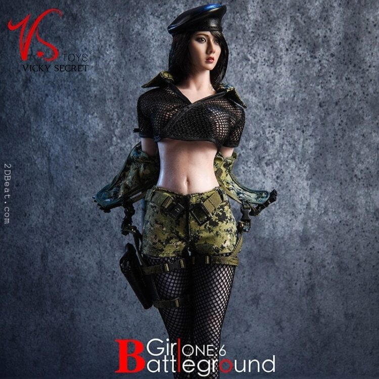VSTOYS 1/6 Scale Battleground Girl Clothing Set