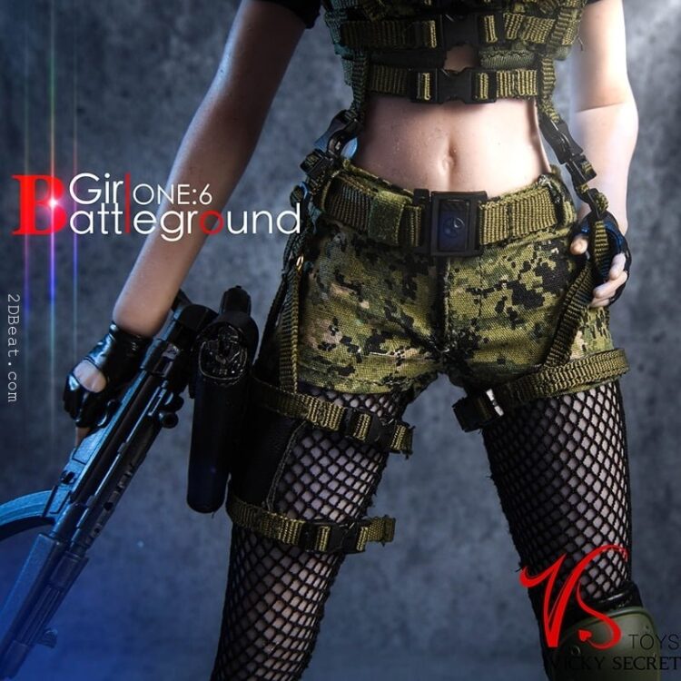 Trang Phục Lính Nữ 1/6 Vstoys Battleground Girl Clothing Set