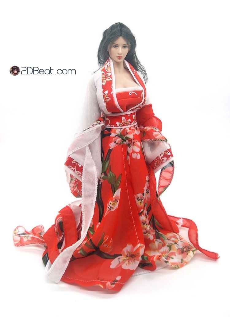 1/6 Scale Ancient Chinese Female Dress JPAA099 for Phicen, Jiaoudoll