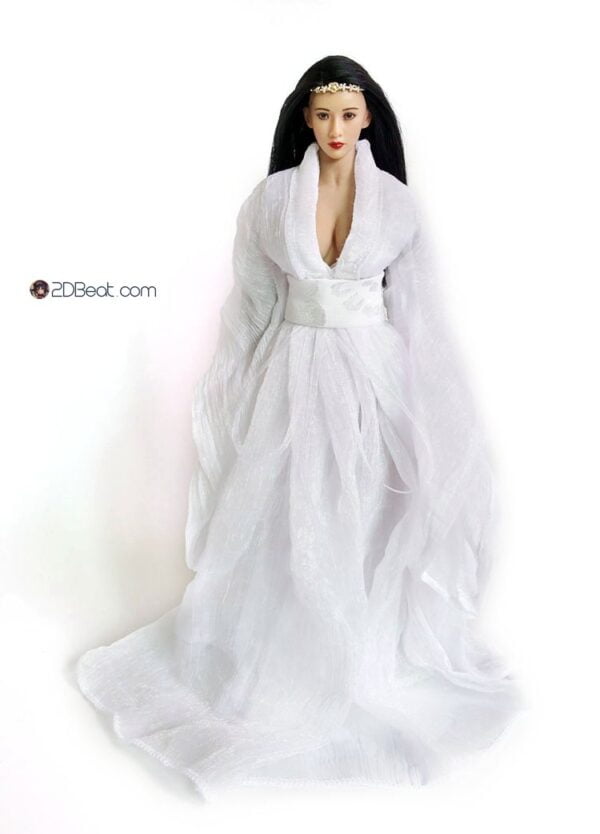 1/6 Scale Ancient Chinese Girl White Dress JPAA105