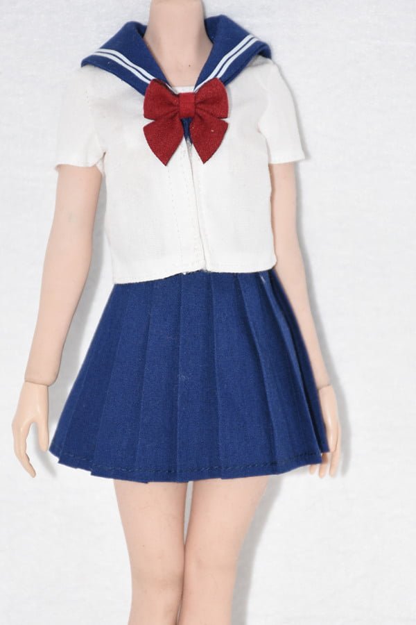 1/6 Japanese School Uniform Clothes Set fit 12 Female Figure