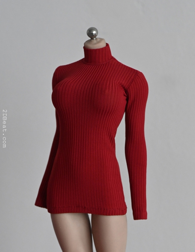 In-Stock] 1:6 Scale Ada Wong Red Sweater Dress Clothes For 12