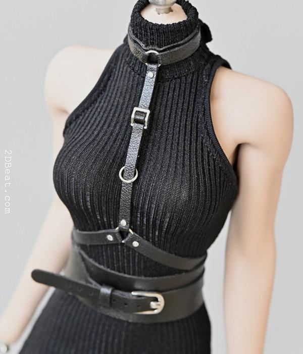 1/6 Scale Female Body Strap Belt Girdle fit 12'' action figure