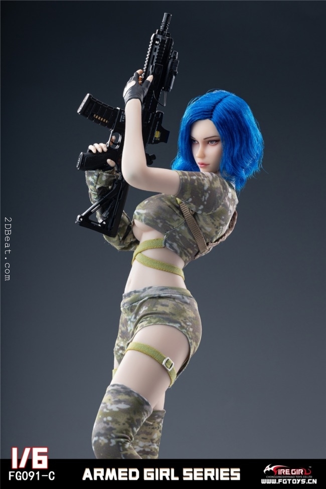 In-Stock] Fire Girl Toys FG048A 1/6 Female Tactical Shooter Clothes *  2DBeat Hobby Store
