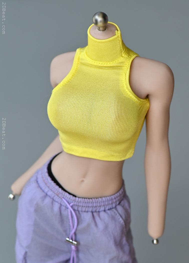 1/6 Scale Female Underwear Lingerie + Tank Top For 12 Inch Action Figures