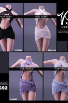 1/6 Scale VSTOYS 22XG92 1/6 Vicky Secret Dress Set fit 12