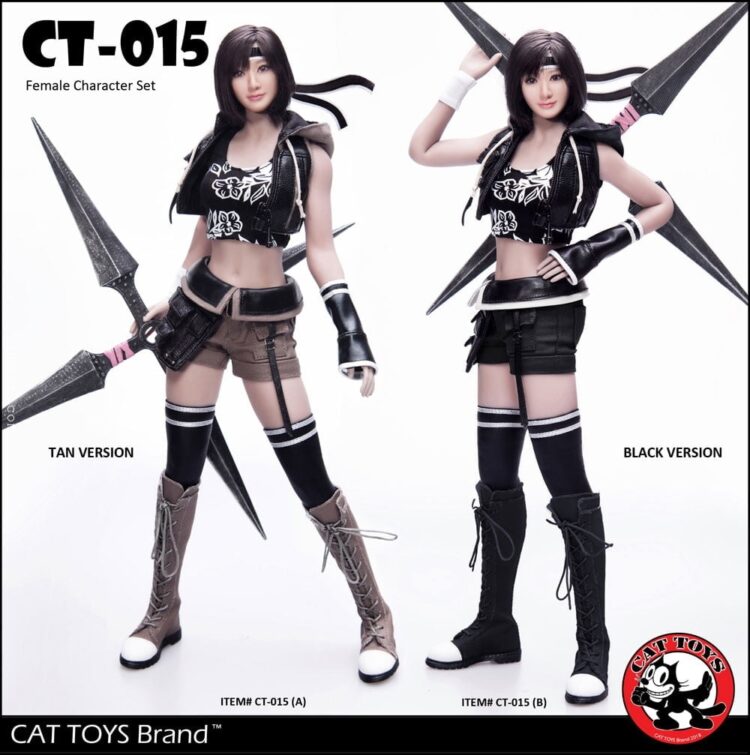 Cat Toys Yufie CT-015 Final Fantasy VII + Phicen S16A