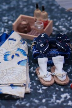 1/6 Girl Kimono Dress Japanese  For 12" Phicen Hot Toys UD Jiaoudoll - BLue