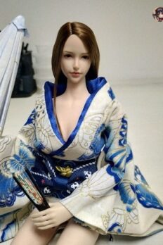 1/6 Women Kimono Dress Japanese PINKFor 12" Phicen Hot Toys Female Figure USA 