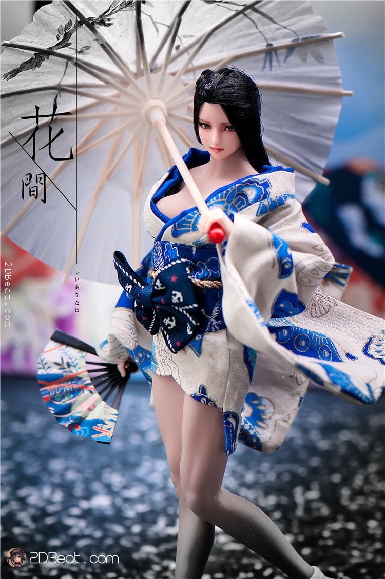 1/12 Scale Female Clothes Figure Outfits for 6 inch Action Figure Accessory  Blue 
