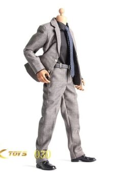 1/6 scale JXTOYS-030 Dark Gray Men's suit for male body