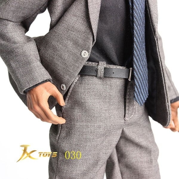 Trang Phục Nam 1/6 JXTOYS-030 Vest Xám dành cho Body 12"