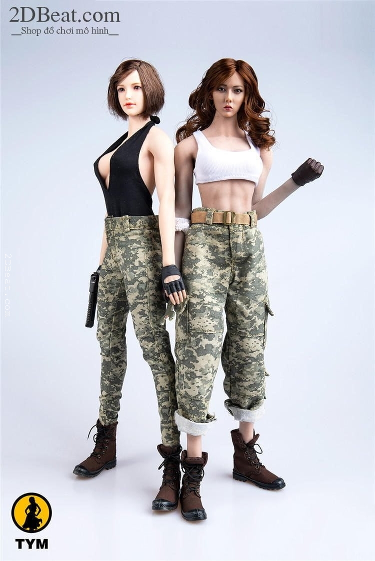 TYM039 Tactical Camouflage Vest & Trousers 1/6 Scale