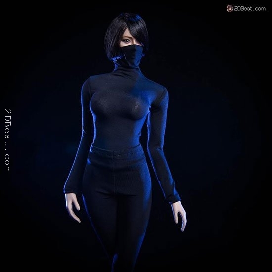 VSTOYS 18XG24 Female Jumpsuit Stealth Clothes Set Fit 12" Action Figure