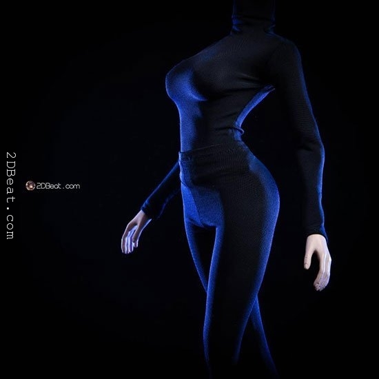 VSTOYS 18XG24 Female Jumpsuit Stealth Clothes Set Fit 12" Action Figure