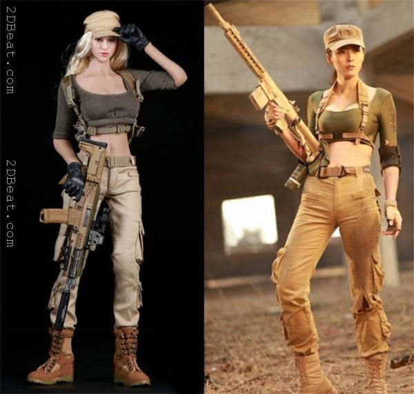 1/6 Fire Girl Toys FG010 Tactical Female Gunner Clothing Combat Clothes *  2DBeat Hobby Store