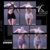 1/6 Scale VSTOYS 22XG92 1/6 Vicky Secret Dress Set fit 12" Female Action Figure