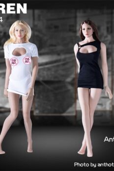 TYM 1:6 Anthotis Female Dress For 12" Action Figure Phicen Body
