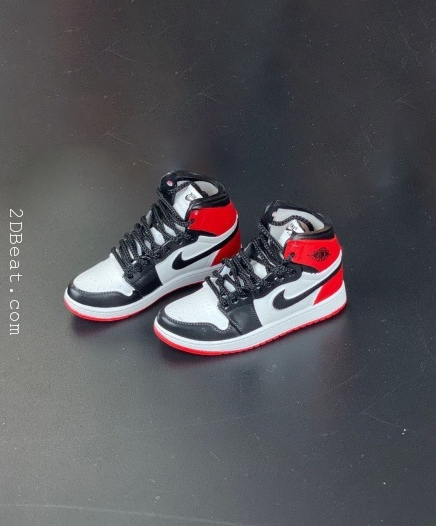 [In-Stock] 1:6 Scale Air Jordan 1 off-white Chicago Sneaker Sport Shoes For  Action Figure