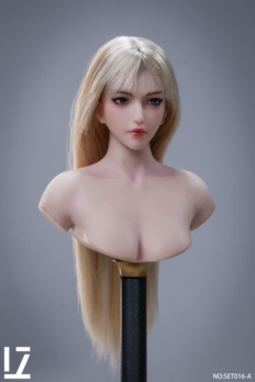 1/6 scale LZ TOYS LZ-SET016A Female Head Sculpt Blonde Hair
