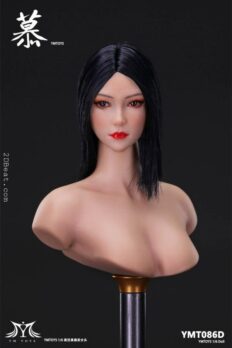 1/6 YMTOYS YMT086 Asian Female Head Sculpt Mu (Pale Skin)