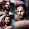 [In-Stock] Eleven 1/6 Scale Keanu Reeves John Wick 2.0 Head Sculpt for 12" Action Figure