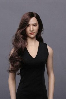 1/6 Liu Yifei Beauty Asian Girl Head Sculpt