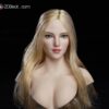 [In-Stock] SUPER DUCK Female Blonde Long Hair Head Sculpt For 12" Action Figure