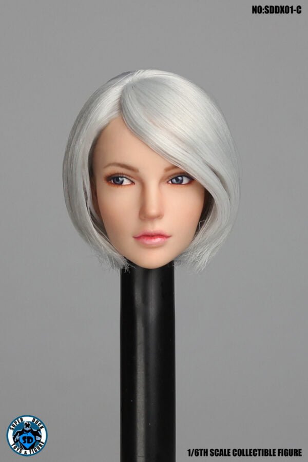 SUPER DUCK SDDX01 Movable Eye Female Head Sculpt 1/6