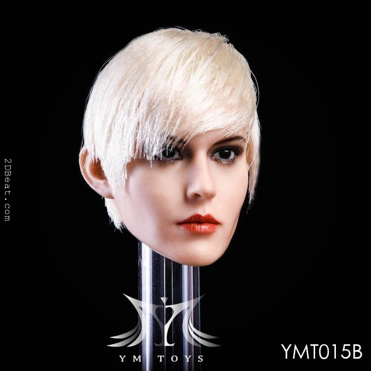 YMTOYS YMT015 Female European American Head Sculpt 1/6 Scale for Sutan Skin